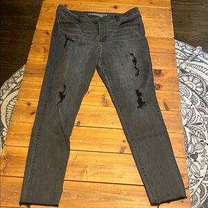 American Eagle Outfitters Black Super Stretch Jeans